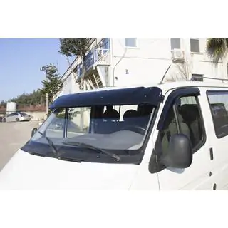 Casquette de pare-brise (noir brillant, 5mm) Ford Transit 1991-2000 photo 3