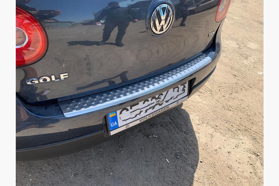 Volkswagen Golf 5 2003-2009 Protection de Pare-chocs Arrière OmsaLine Inox Photo 4