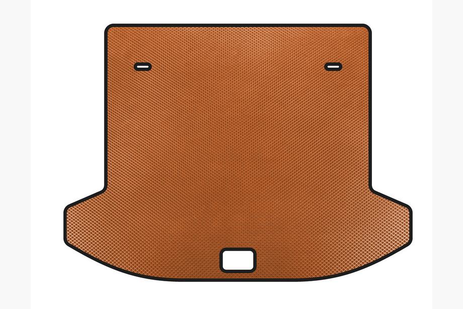 Jetour X70 2018- Tapis de coffre EVA (2 rangées, Orange) Image
