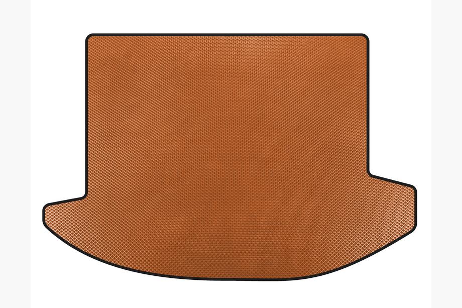 Kia Carens 1999-2012 Tapis de coffre EVA (2006-2012, 2 rangées, 7 places, Orange) Image