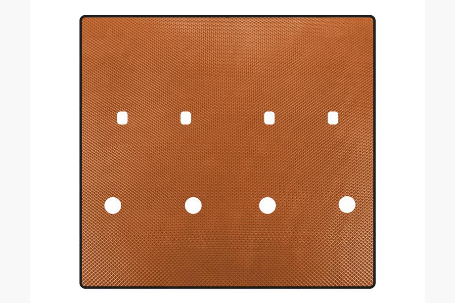 Peugeot Partner/Rifter 2019- Tapis de coffre EVA (Empattement long, Orange) Photo 1