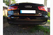 Audi A6 C7 2011-2017 Baguette de coffre inox photo 3