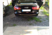 Audi A6 C7 2011-2017 Baguette de coffre inox photo 5