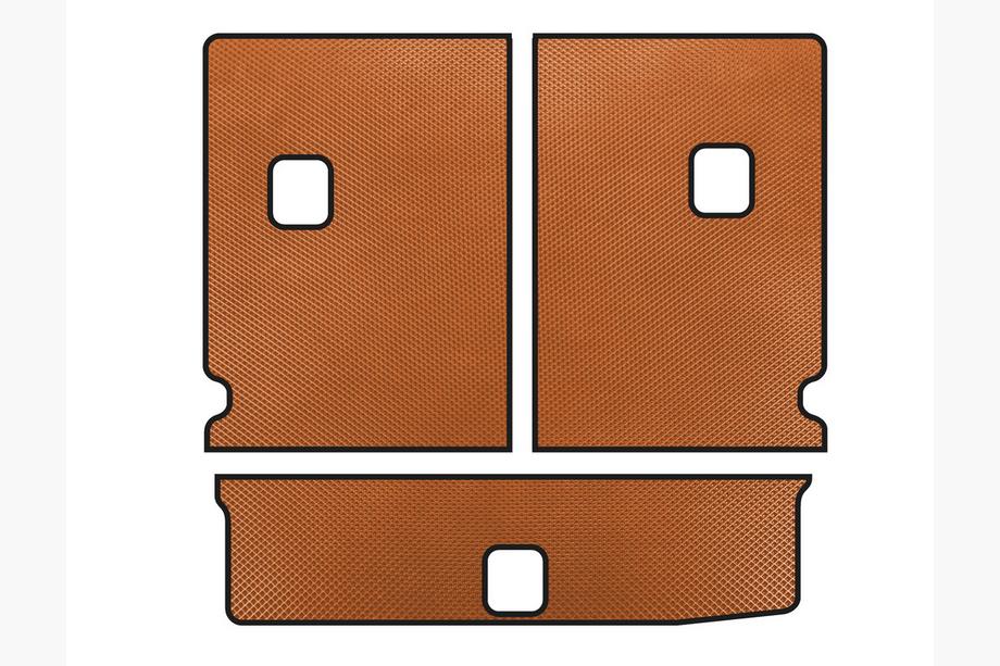 Chevrolet Orlando 2010-2018 Tapis de coffre V-1 (Orange) Image