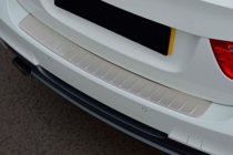 BMW 3 Series E90/E91 2005-2011 Protection de pare-chocs arrière inox (2006-2008, SW) photo 6