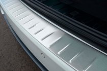 BMW 3 Series E90/E91 2005-2011 Protection de pare-chocs arrière inox (2006-2008, SW) photo 3