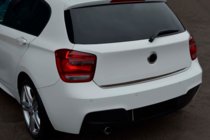 BMW 1 Series F20/F21 2011-2019 Baguette de coffre inox photo 1