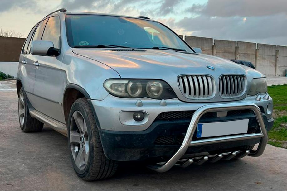BMW X5 E53 1999–2006 Pare-buffle WT003 (Inox) Image