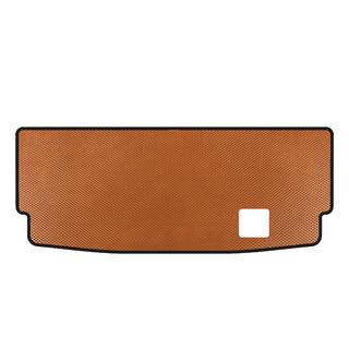 Tapis de coffre (7 places avec 3e rangée rabattue, Orange)