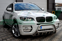 BMW X5 E70 2007-2013 Pare-buffle WT003 (Inox) photo 2
