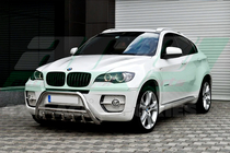 BMW X6 E71 2008–2014 Pare-buffle WT003 (Inox) 50mm photo 3
