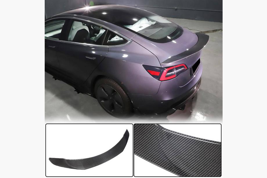 Tesla Model 3 2017- Aileron V1 (2017-2023, Carbone) Image