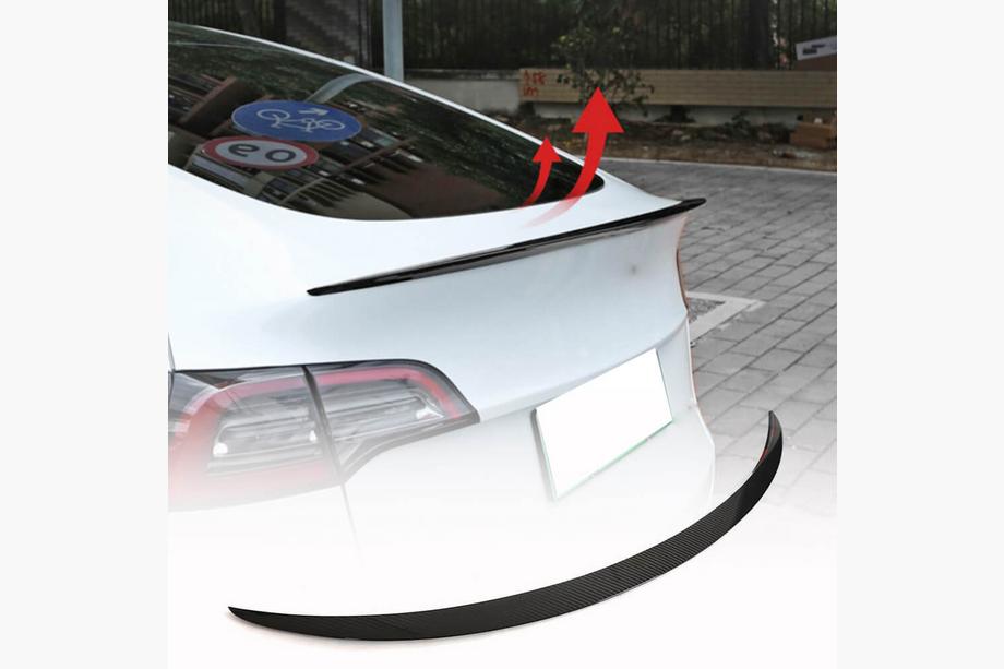 Tesla Model 3 2017- Aileron V5 (2017-2023, Carbone) Image