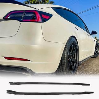 Seuils de Porte V2 (2017-2023, Carbone) Tesla Model 3 2017- photo 1