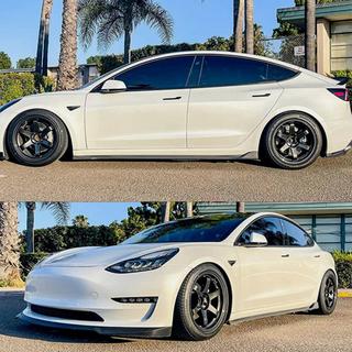 Seuils de Porte V2 (2017-2023, Carbone) Tesla Model 3 2017- photo 2