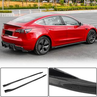 Seuils de Porte V2 (2017-2023, Carbone) Tesla Model 3 2017- photo 3