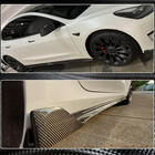 Tesla Model 3 2017- Seuils de porte carbone V2 (2016-2022) photo 5