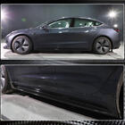 Tesla Model 3 2017- Seuils de Porte V4 (2017-2023, Carbone) photo 5