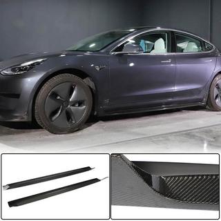 Seuils de Porte V4 (2017-2023, Carbone) Tesla Model 3 2017- photo 1