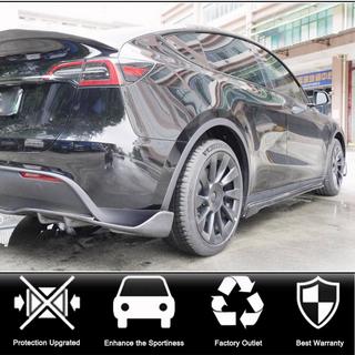 Couvre-bas de caisse V1 (2020-2025, Carbone) Tesla Model Y 2020- photo 2