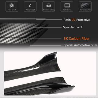 Couvre-bas de caisse V1 (2020-2025, Carbone) Tesla Model Y 2020- photo 4