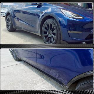 Seuils de Porte V2 (2020-2025, Carbone) Tesla Model Y 2020- photo 4