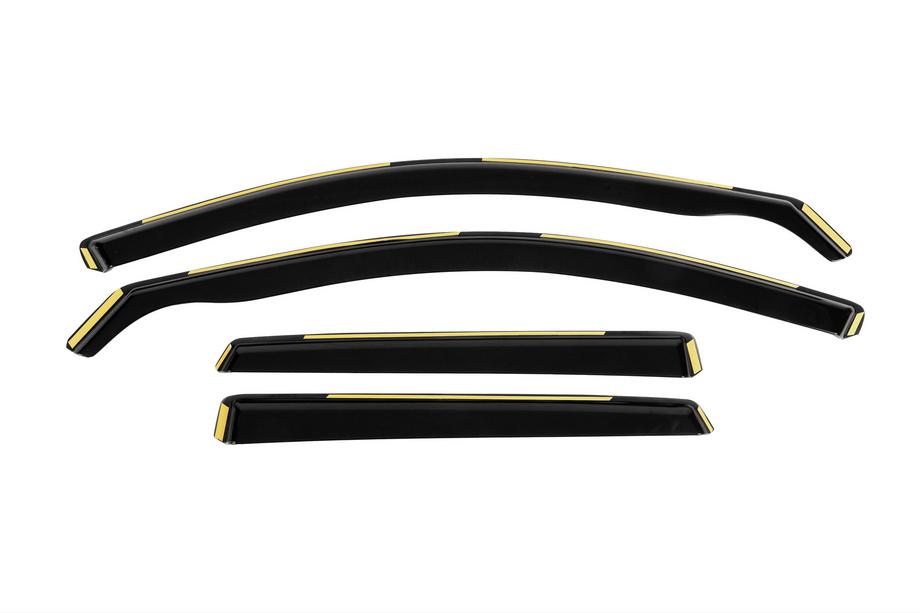 Audi A3 2012-2020 Déflecteurs de vitres encastrés Niken Luxury (Sportback, 4 pcs) Image