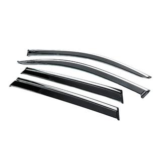 Deflecteurs de Vitres avec Moulure Chromee Niken Luxury (4 pcs) photo 2