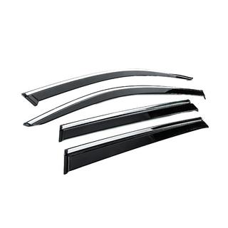 Deflecteurs de Vitres avec Moulure Chromee Niken Luxury (4 pcs) photo 3
