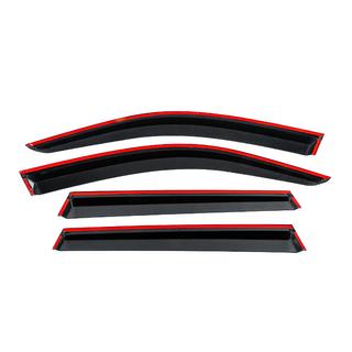 Deflecteurs de Vitres avec Moulure Chromee Niken Luxury (4 pcs) photo 4