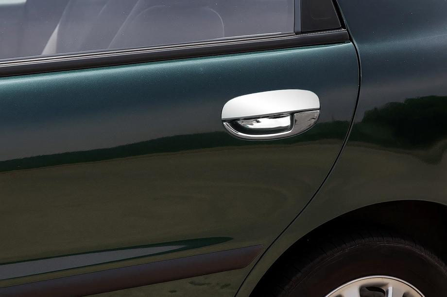 Chevrolet Lanos 1998–2017 Coques de Poignées Chromées (Acier Inoxydable) Photo 2