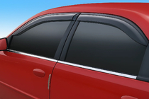 Chevrolet Lanos 1998–2017 Encadrement de vitres inox (4 pcs) photo 3