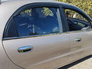 Chevrolet Lanos 1998–2017 Encadrement de vitres inox (4 pcs) photo 1