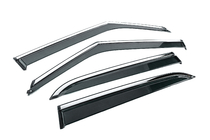 Chevrolet Blazer 2018-2023 Deflecteurs de Vitres avec Moulure Chromee Niken Luxury (4 pcs) photo 3