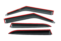 Chevrolet Blazer 2018-2023 Deflecteurs de Vitres avec Moulure Chromee Niken Luxury (4 pcs) photo 4