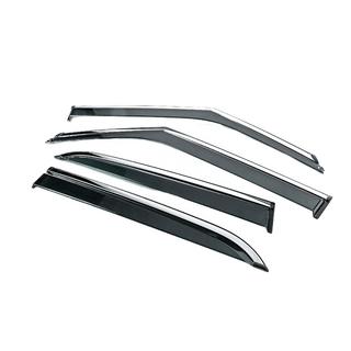 Deflecteurs de Vitres avec Moulure Chromee Niken Luxury (4 pcs) photo 2