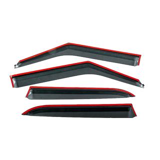 Deflecteurs de Vitres avec Moulure Chromee Niken Luxury (4 pcs) photo 4