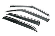 Chevrolet Trailblazer 2020- Deflecteurs de Vitres avec Moulure Chromee Niken Luxury (4 pcs) photo 2