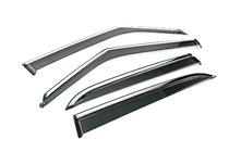 Chevrolet Trailblazer 2020- Deflecteurs de Vitres avec Moulure Chromee Niken Luxury (4 pcs) photo 3