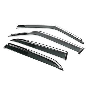 Deflecteurs de Vitres avec Moulure Chromee Niken Luxury (4 pcs) Chevrolet Trailblazer 2020- photo 2