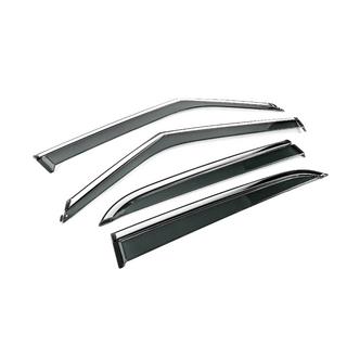 Deflecteurs de Vitres avec Moulure Chromee Niken Luxury (4 pcs) Chevrolet Trailblazer 2020- photo 3