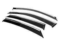 Hyundai Sonata DN8 2020- Deflecteurs de Vitres avec Moulure Chromee Niken Luxury (4 pcs) photo 2