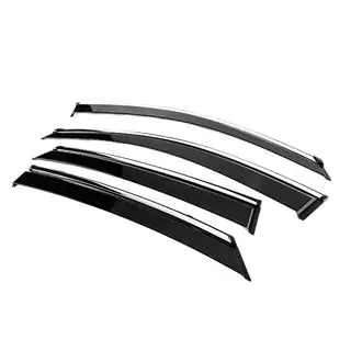 Deflecteurs de Vitres avec Moulure Chromee Niken Luxury (4 pcs) Hyundai Sonata DN8 2020- photo 2