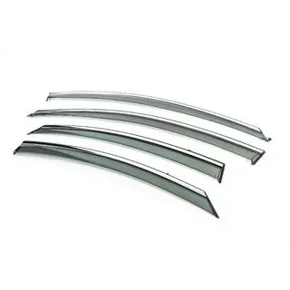 Deflecteurs de Vitres avec Moulure Chromee Niken Luxury (4 pcs) Hyundai Sonata YF 2010-2014 photo 2
