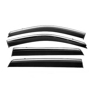 Deflecteurs de Vitres avec Moulure Chromee Niken Luxury (4 pcs) Hyundai Santa Fe 2 2006-2012 photo 1