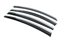 Hyundai Elantra (AD) 2015-2020 Deflecteurs de Vitres avec Moulure Chromee Niken Luxury (4 pcs) photo 2