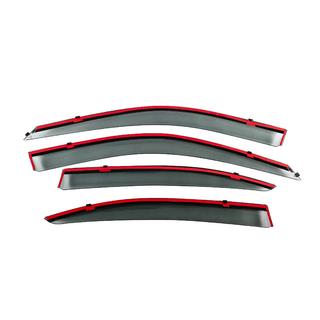 Deflecteurs de Vitres avec Moulure Chromee Niken Luxury (4 pcs) photo 4