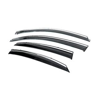 Deflecteurs de Vitres avec Moulure Chromee Niken Luxury (4 pcs) Hyundai Accent 2017-2023 photo 2