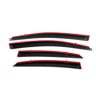 Deflecteurs de Vitres avec Moulure Chromee Niken Luxury (4 pcs) Hyundai Accent 2017-2023 photo 4