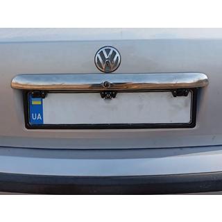 Baguette chromée au-dessus de la plaque 1996-2001 (inox) Volkswagen Passat B5 1997-2005 photo 1